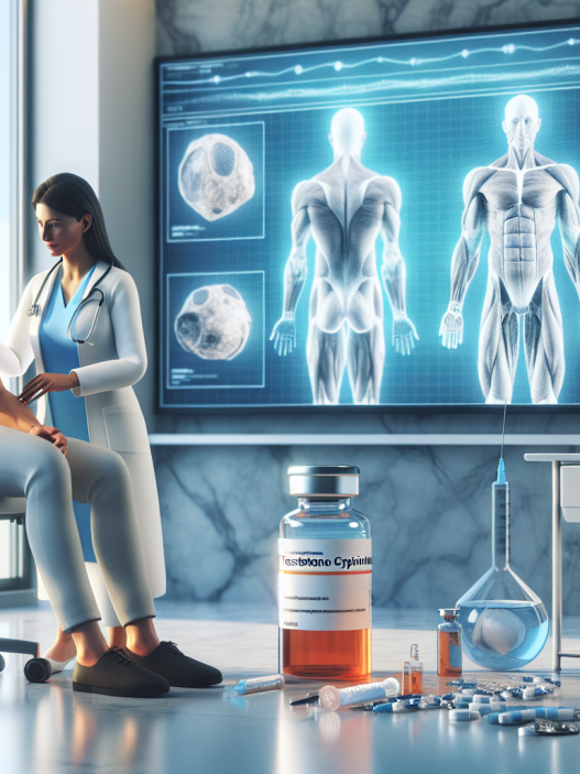 Anwendung von Testosteron cypionat zur Behandlung von muskelschwund nach Verletzungen