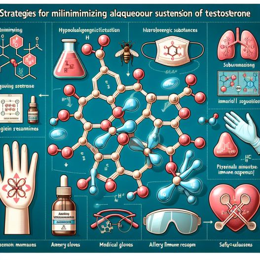Strategien zur Minimierung allergischer Reaktionen bei der Anwendung von Wassrige suspension von testosteron