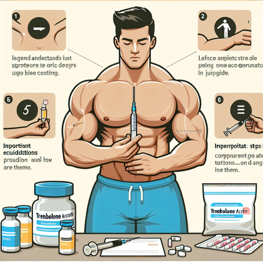 Trenbolon acetat und die korrekten Injektionstechniken für Einsteiger