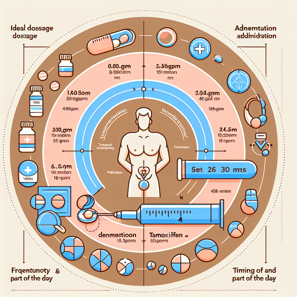 Dosierung und Anwendung von Tamoxifen bei Kurzzeittherapie im Sport.