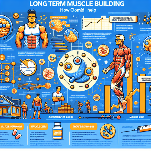 Langfristiger Muskelaufbau: Wie Clomid dabei helfen kann