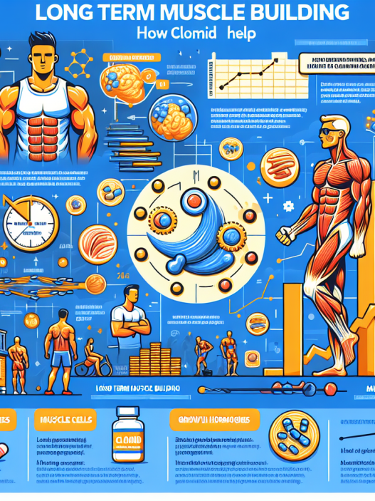 Langfristiger Muskelaufbau: Wie Clomid dabei helfen kann