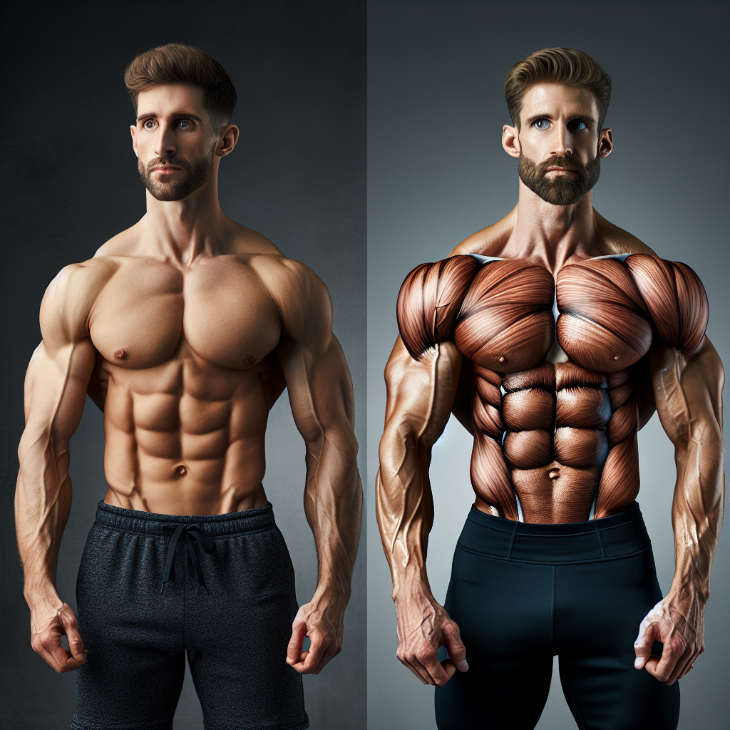 Natürlicher Muskelaufbau vs. Steroidzyklus mit Andriol: Ein Vergleich