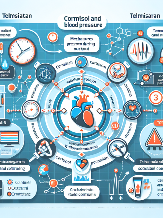 Cortisol und Blutdruck kontrollieren mit Telmisartan: Mechanismen und Effekte im Training